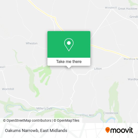 Oakums Narrowb map