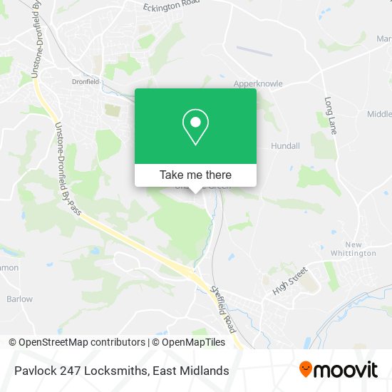 Pavlock 247 Locksmiths map