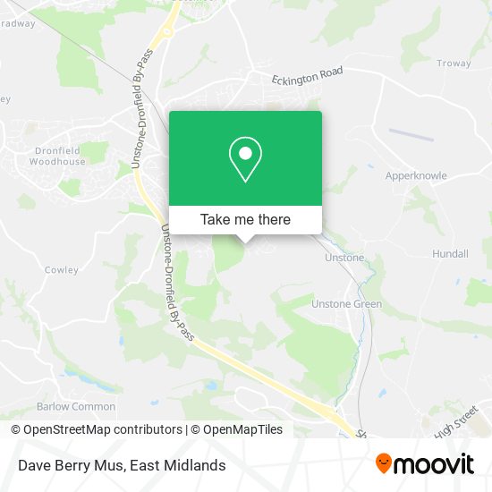 Dave Berry Mus map