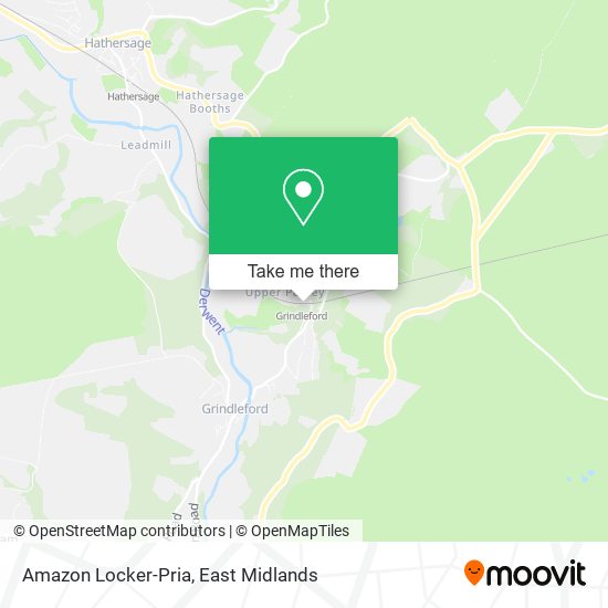 Amazon Locker-Pria map