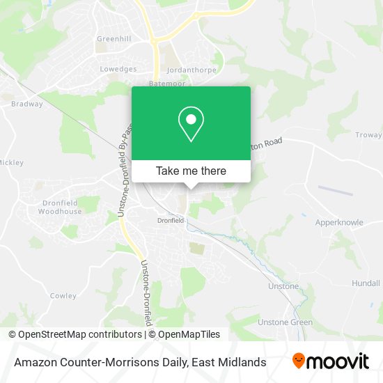 Amazon Counter-Morrisons Daily map