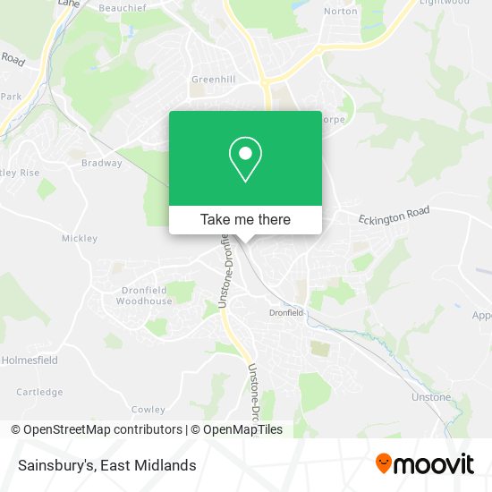 Sainsbury's map