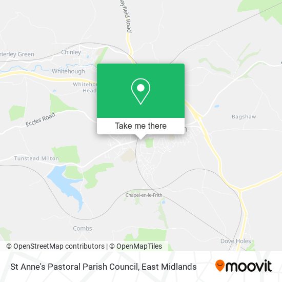 St Anne's Pastoral Parish Council map