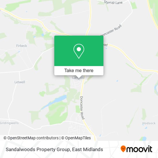 Sandalwoods Property Group map