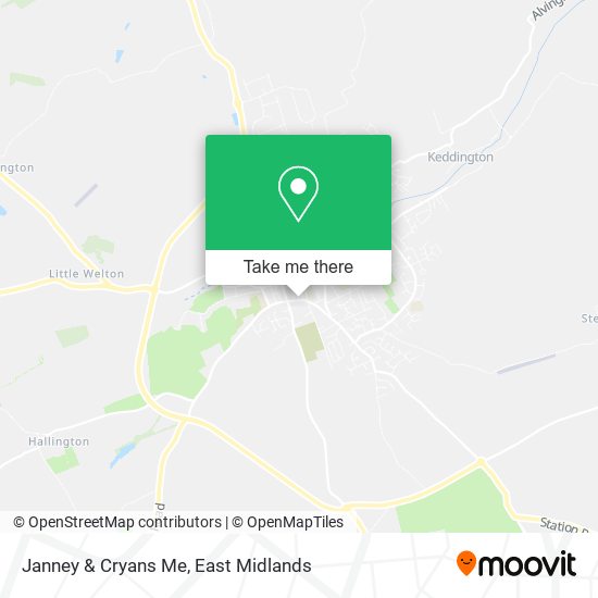 Janney & Cryans Me map