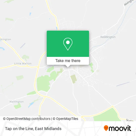 Tap on the Line map