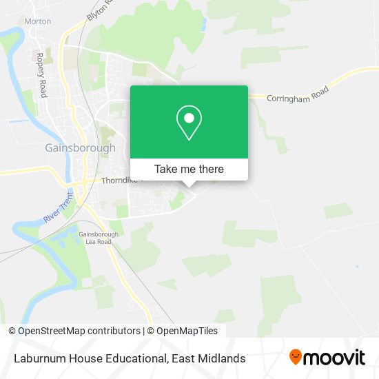 Laburnum House Educational map