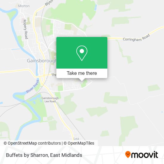 Buffets by Sharron map