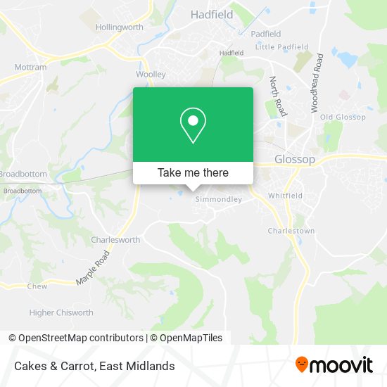 Cakes & Carrot map