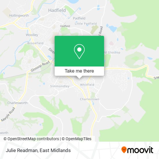 Julie Readman map