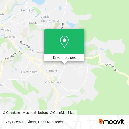 Kay Stowell Glass map