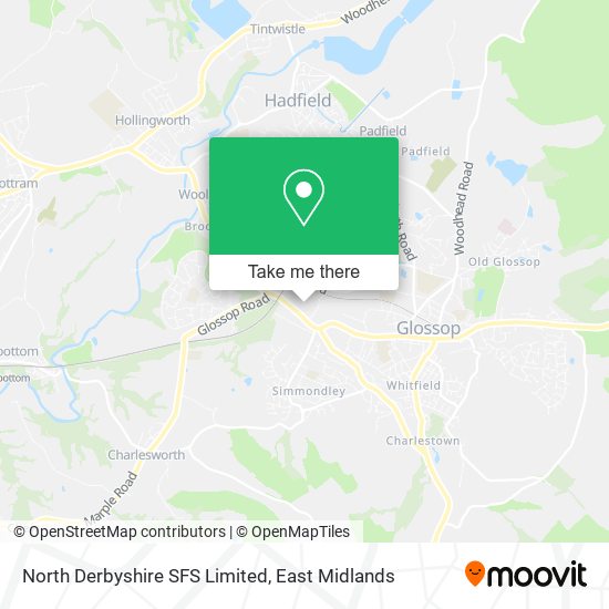 North Derbyshire SFS Limited map