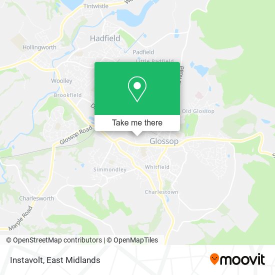 Instavolt map