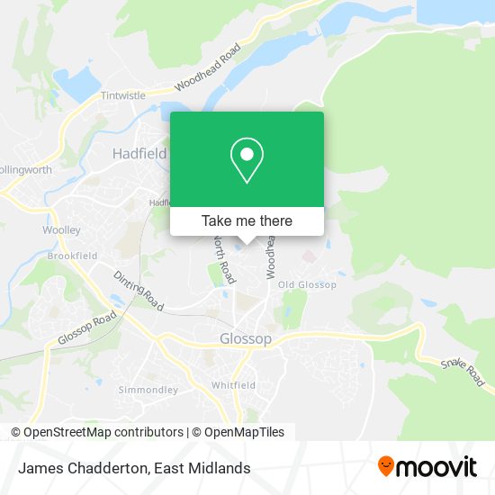 James Chadderton map