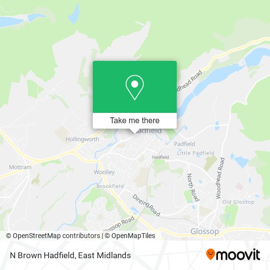 N Brown Hadfield map