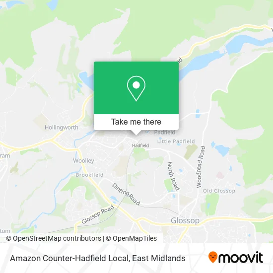 Amazon Counter-Hadfield Local map