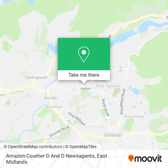 Amazon Counter-D And D Newsagents map
