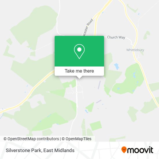 Silverstone Park map