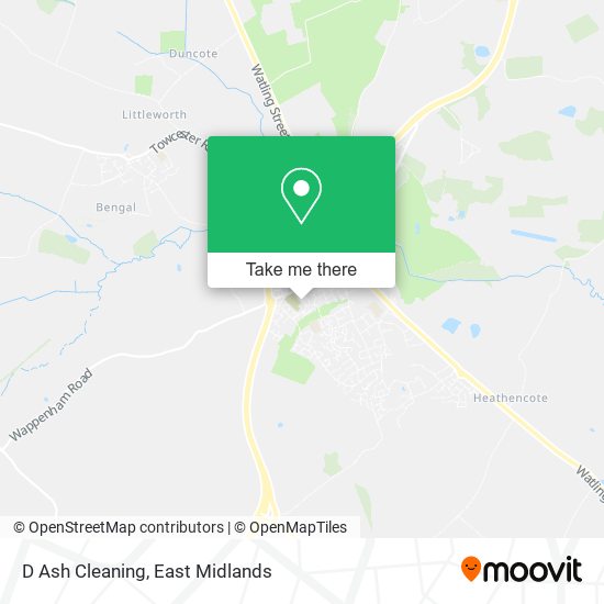 D Ash Cleaning map