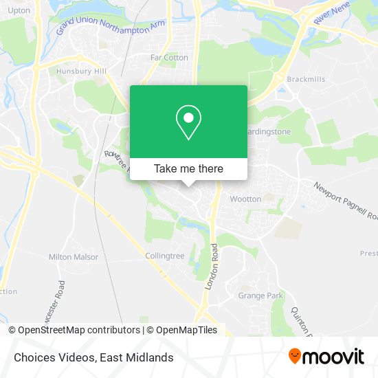 Choices Videos map