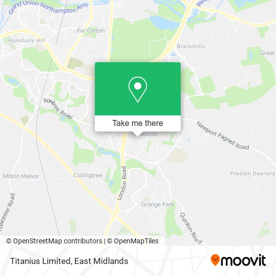 Titanius Limited map