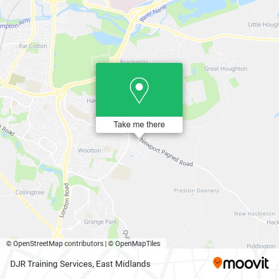 DJR Training Services map