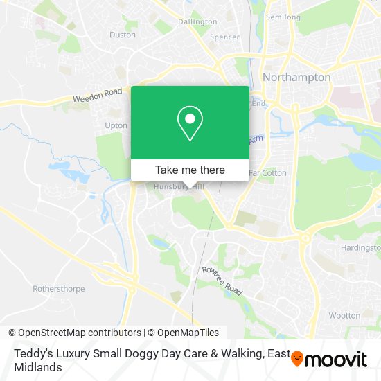Teddy's Luxury Small Doggy Day Care & Walking map