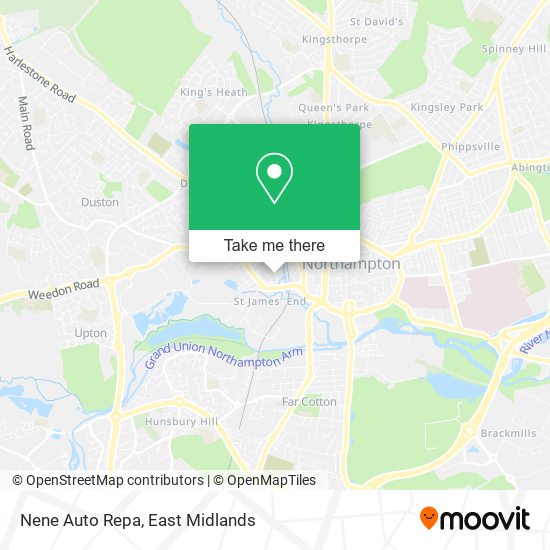 Nene Auto Repa map