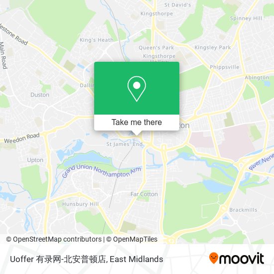 Uoffer 有录网-北安普顿店 map