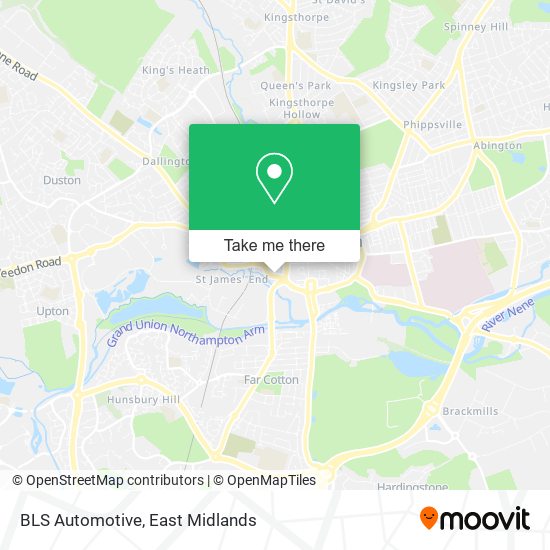 BLS Automotive map
