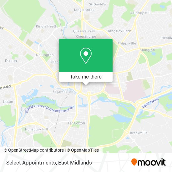 Select Appointments map