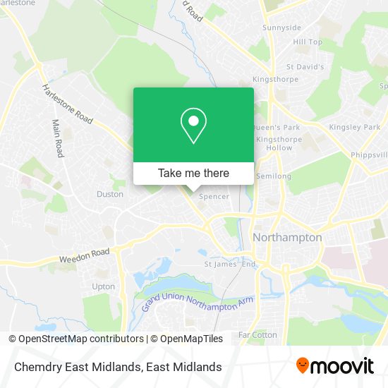 Chemdry East Midlands map