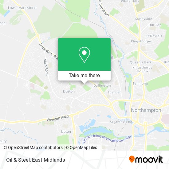 Oil & Steel map