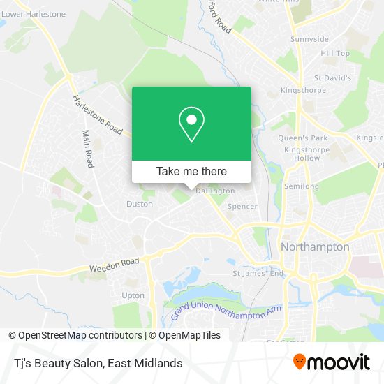 Tj's Beauty Salon map