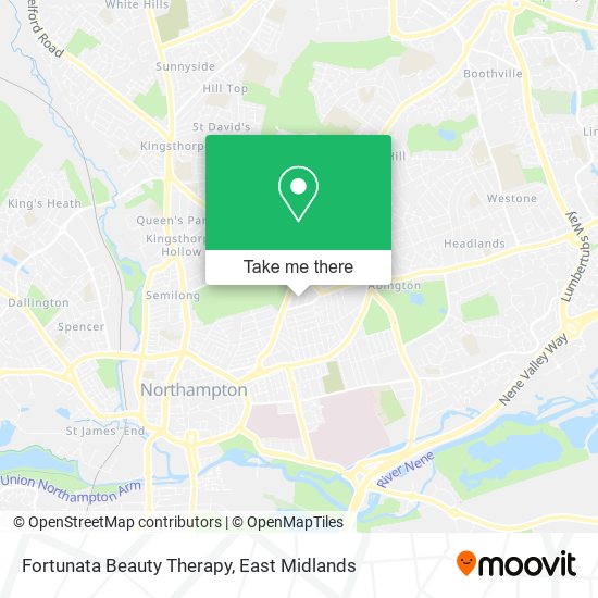 Fortunata Beauty Therapy map