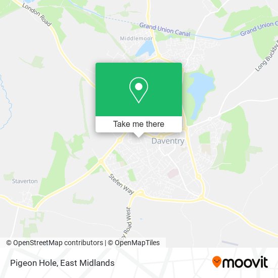 Pigeon Hole map