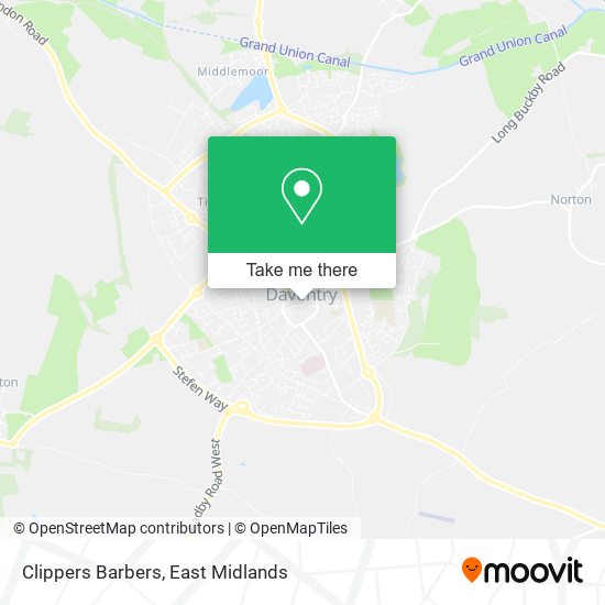 Clippers Barbers map