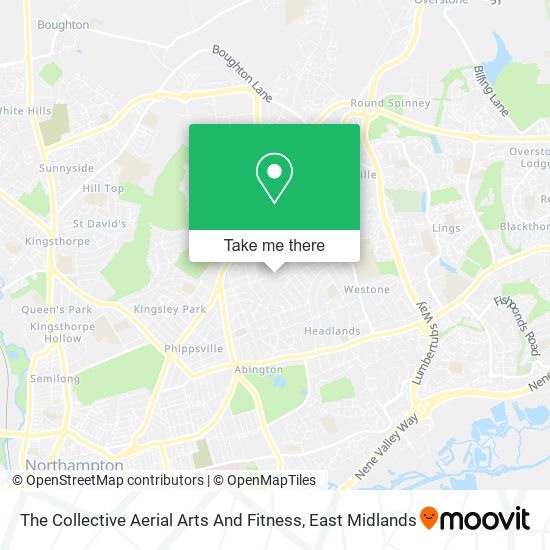 The Collective Aerial Arts And Fitness map