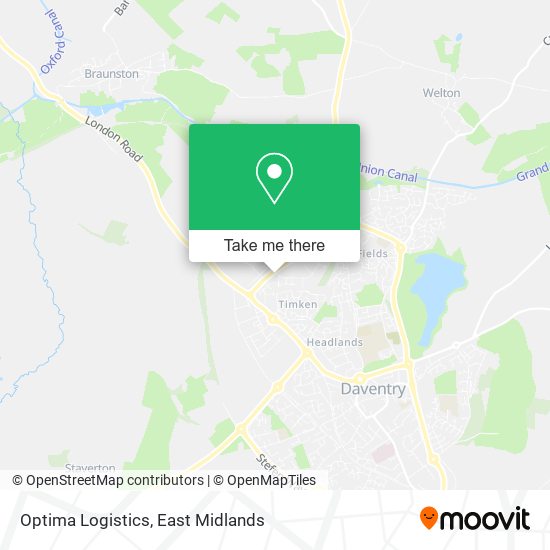 Optima Logistics map