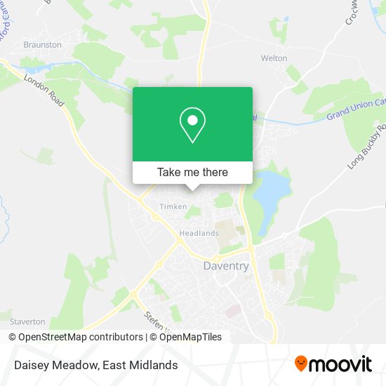 Daisey Meadow map