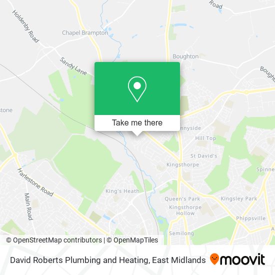 David Roberts Plumbing and Heating map
