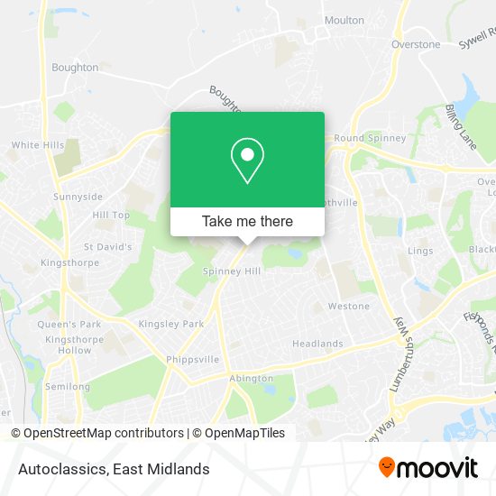 Autoclassics map