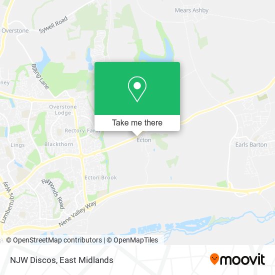 NJW Discos map