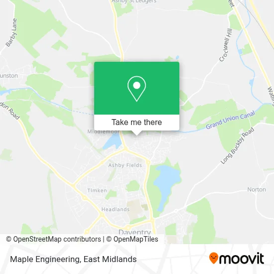 Maple Engineering map