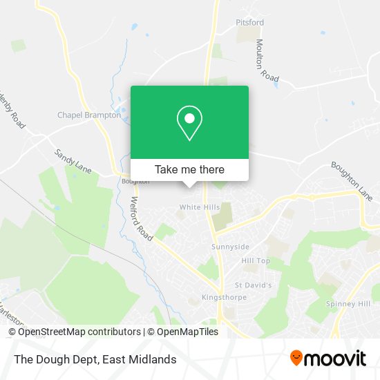 The Dough Dept map