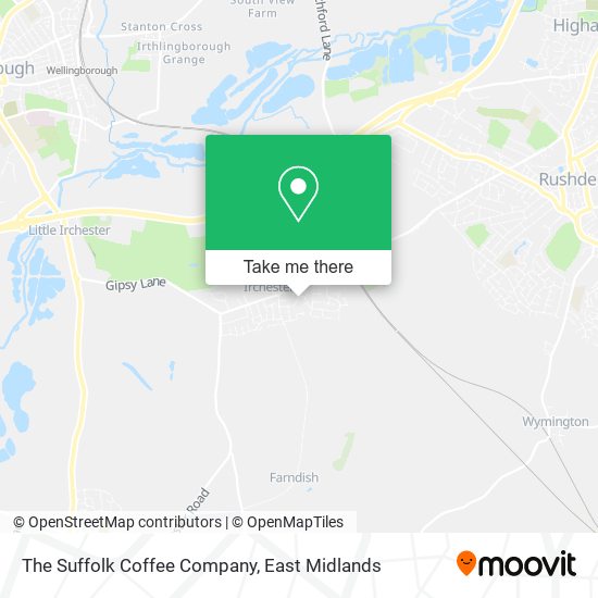The Suffolk Coffee Company map