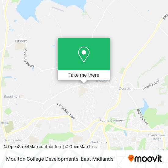 Moulton College Developments map