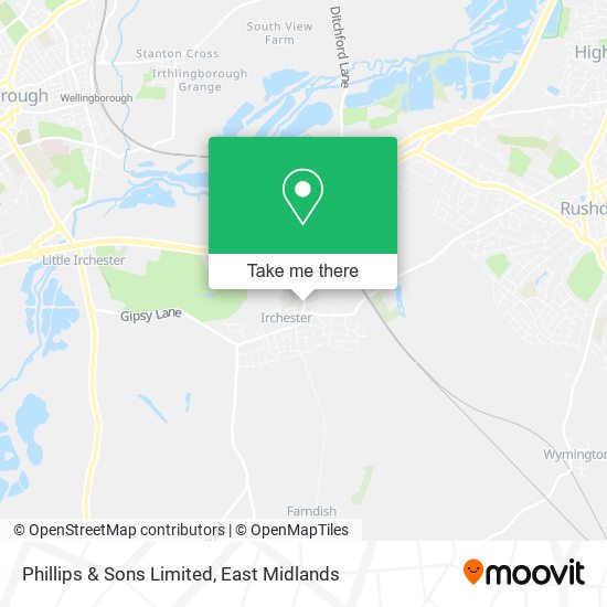 Phillips & Sons Limited map
