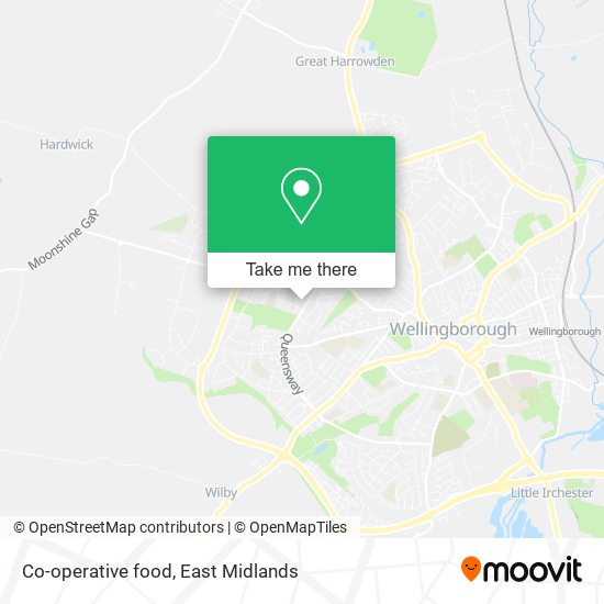 Co-operative food map