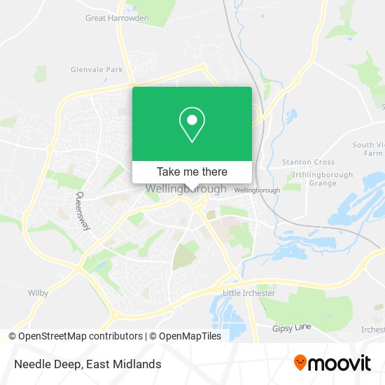 Needle Deep map